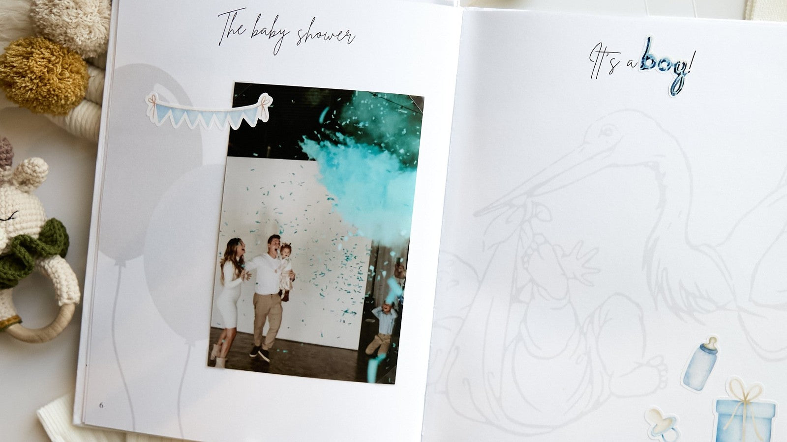 Premium pregnancy journal for documenting the journey to motherhood