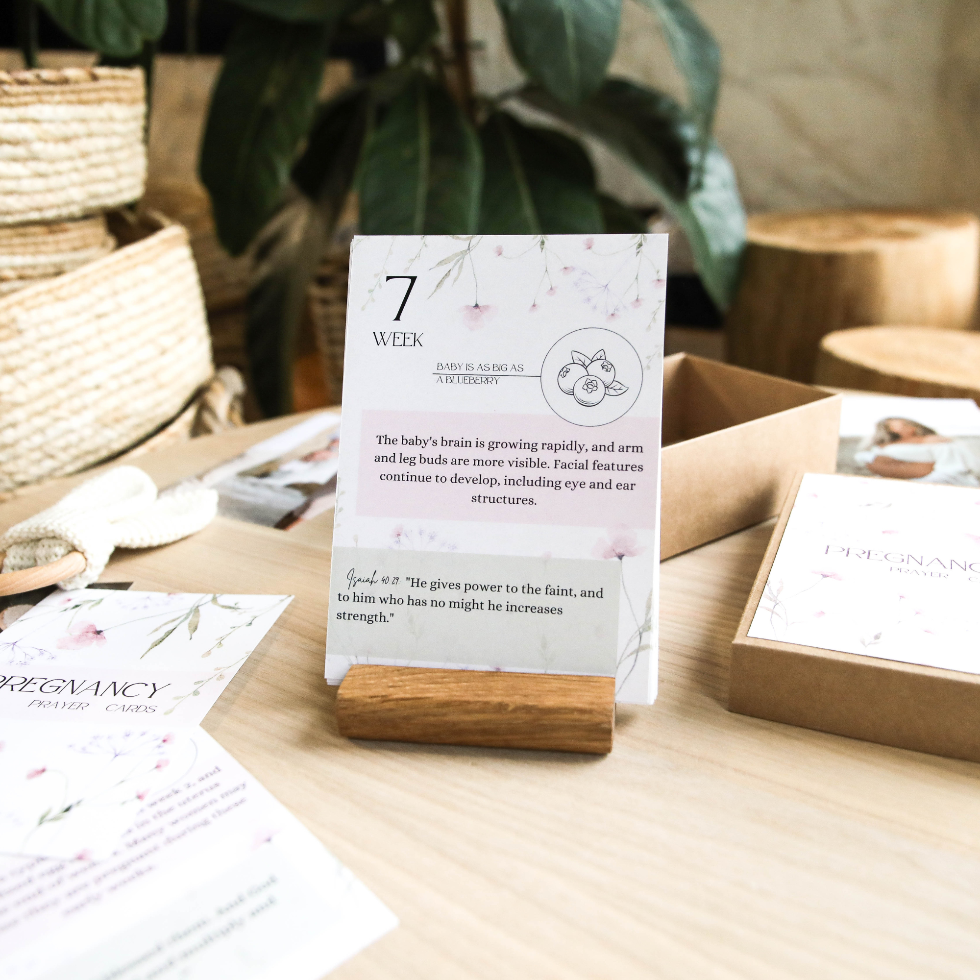 Pregnancy prayer cards