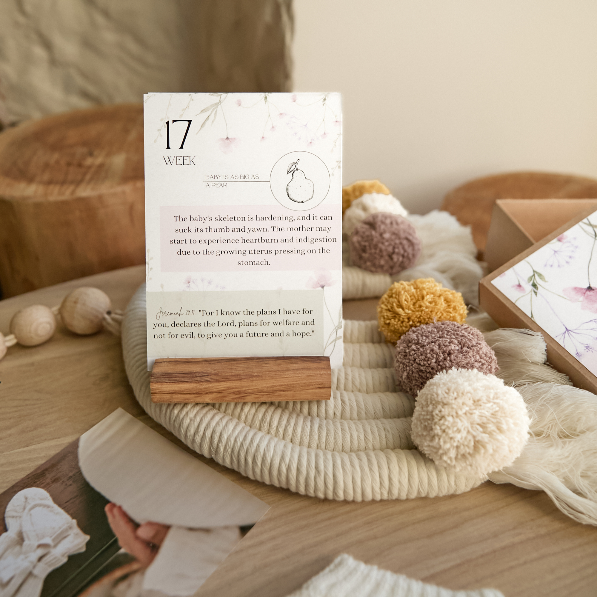 Full pregnancy prayer cards collection — 40 weeks of faith-based encouragement
