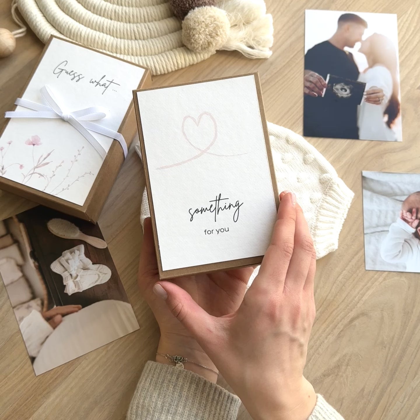 Pregnancy Announcement box